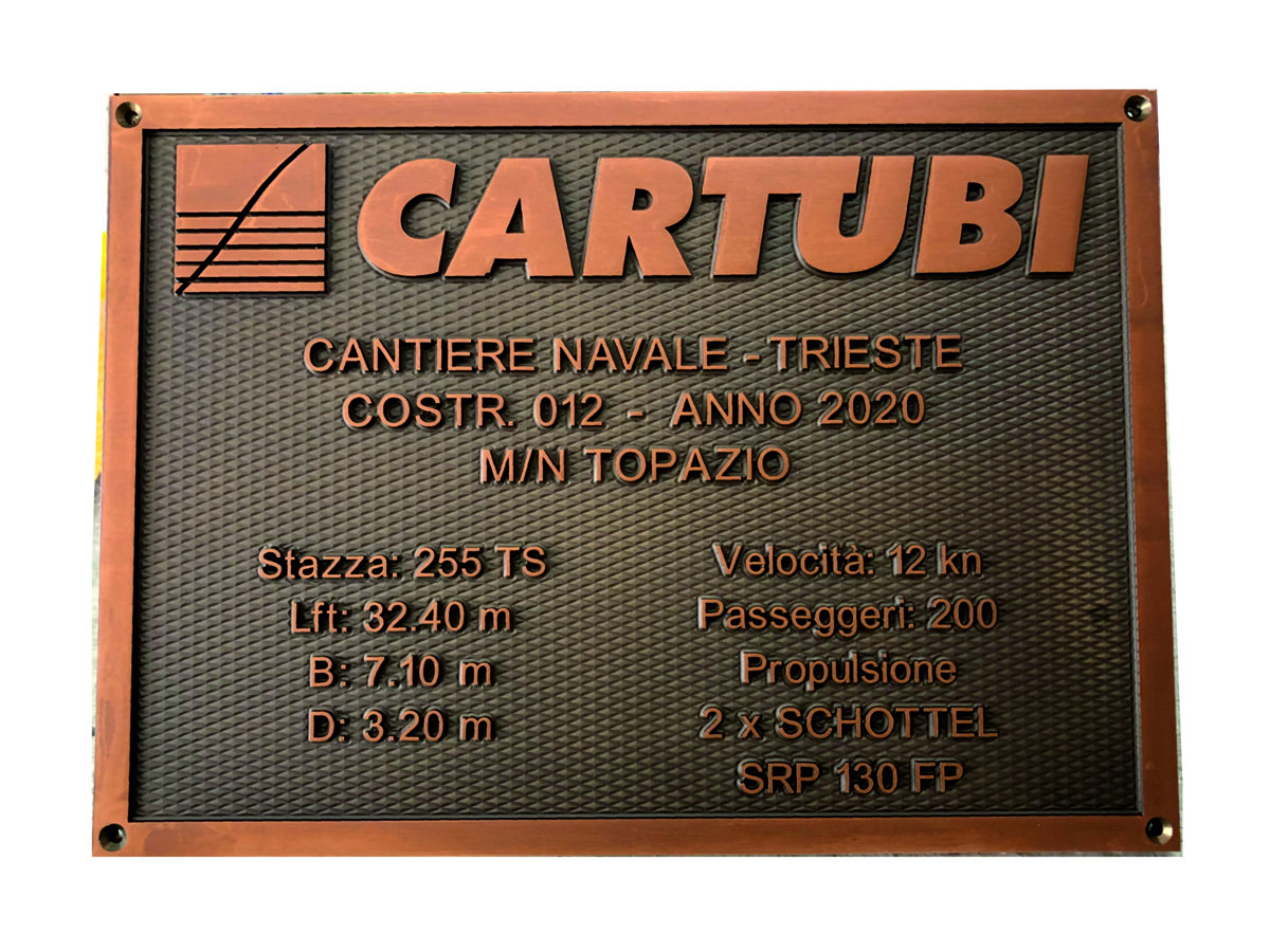 CarTubi - Targhe industriali - Nuova Incisoria