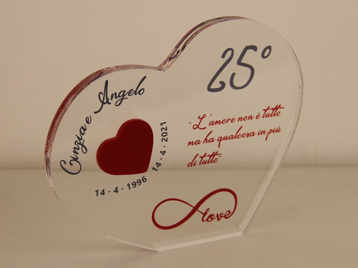 Matrimonio - Plexiglass - Nuova Incisoria