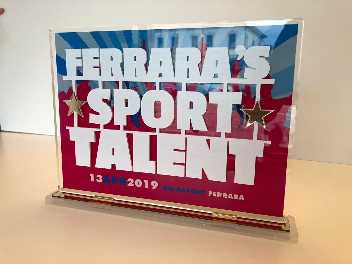 Trofeo Ferrara Sport Talent - Premi speciali - Nuova incisoria